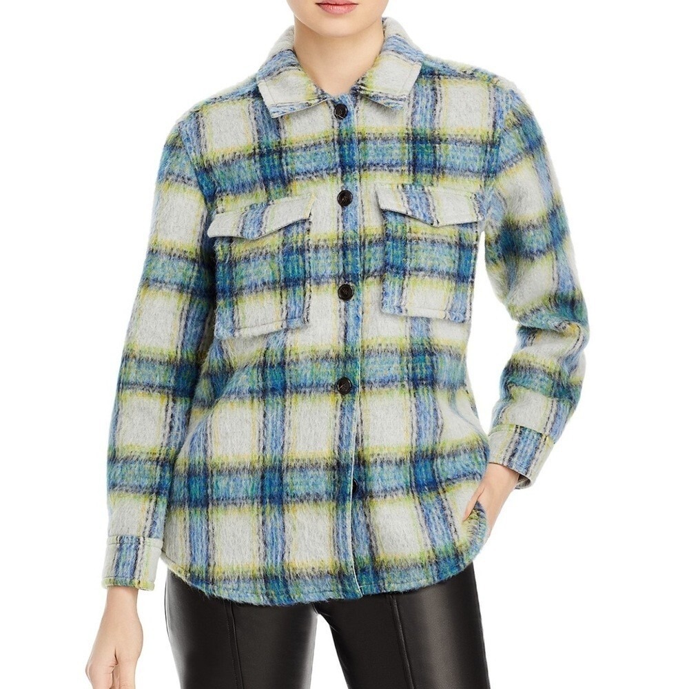 Rails 'Turner' Plaid Oversize Shirt Jacket Shacket - Size XL -Original MSRP $288